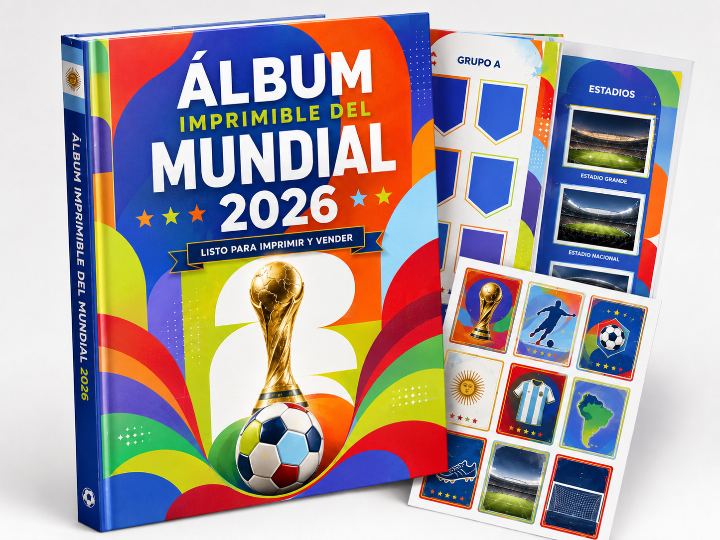 Álbum Mundialista PANINI Imprimible 2026